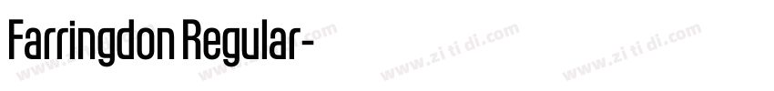 Farringdon Regular字体转换 Farringdon Regular字体转换